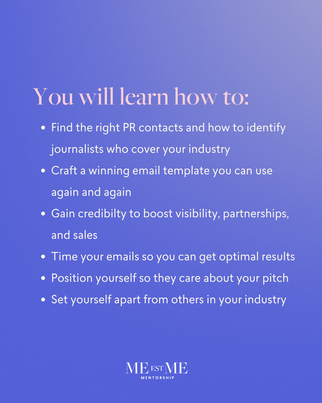 Land Your Press Feature