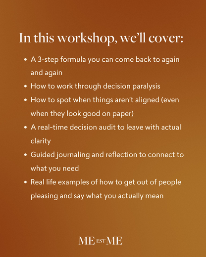 Become A Better Decision Maker Workshop